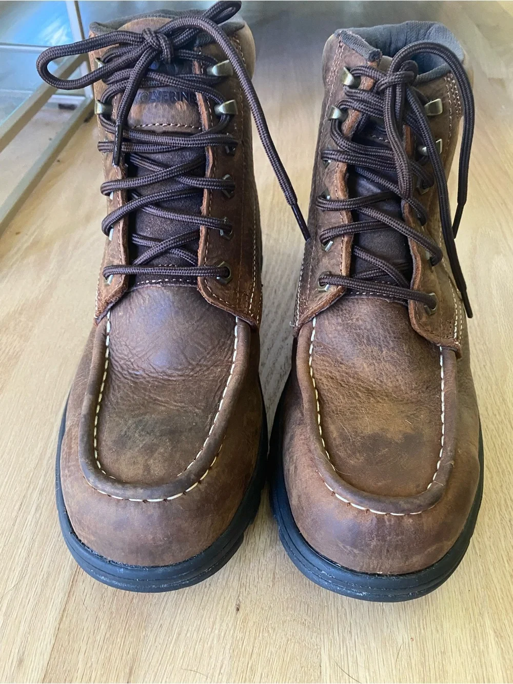 Wolverine steel toe work boot 9.5